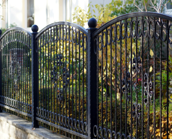 metal fence